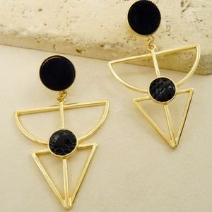Black Velvet Earrings
